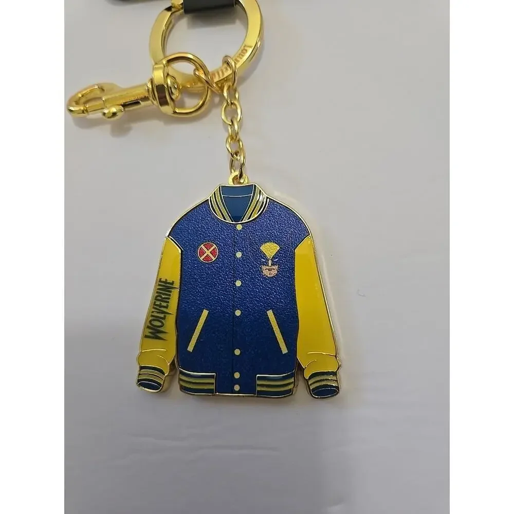 Marvel X-Men '97 WOLVERINE Keychain Loungefly NEW Varsity Jacket